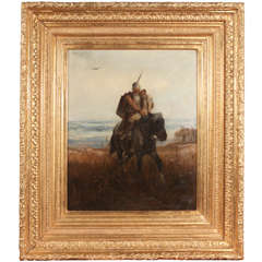 German Painting, Signed and Dated 1898 1