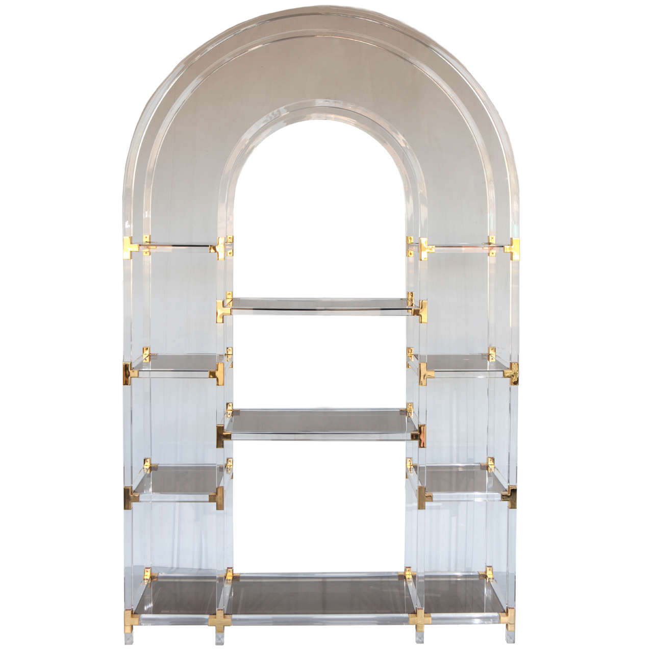 Exceptional Lucite Etagere