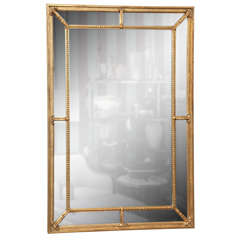 Italian Gilded and Carved Wood Framed Mirror