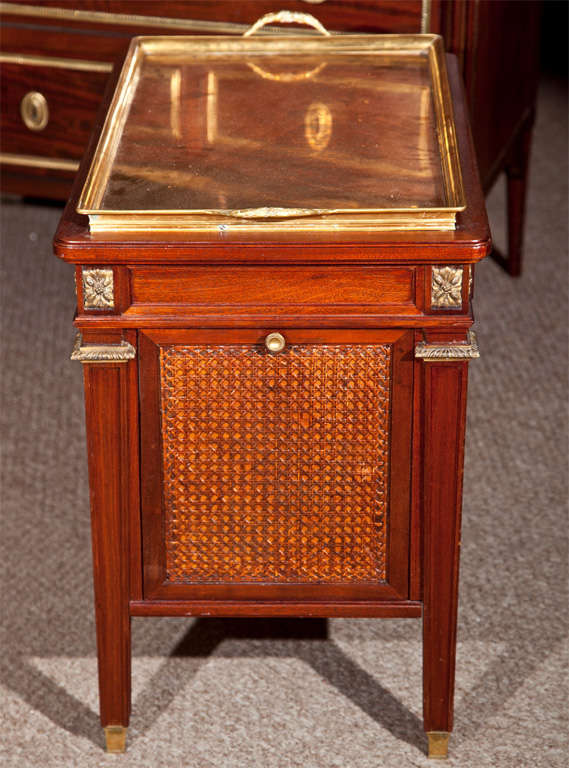 French Mahogany Serving Table 4
