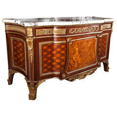 Important 19th C. Fontainebleau Commode By Winckelsen