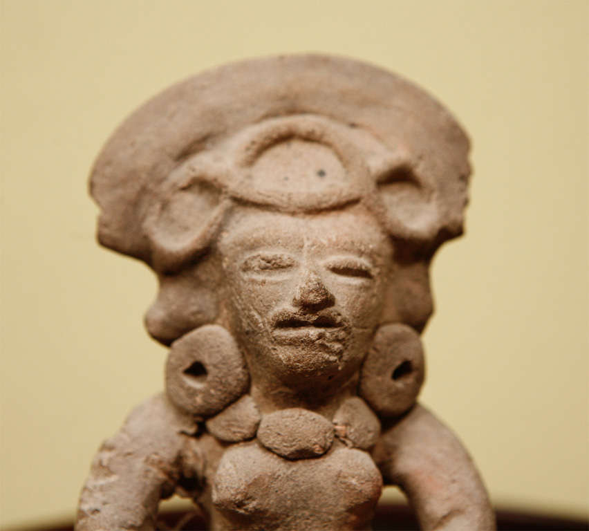Folk Art A Mayan Mold-Made Proto-Classic Figure