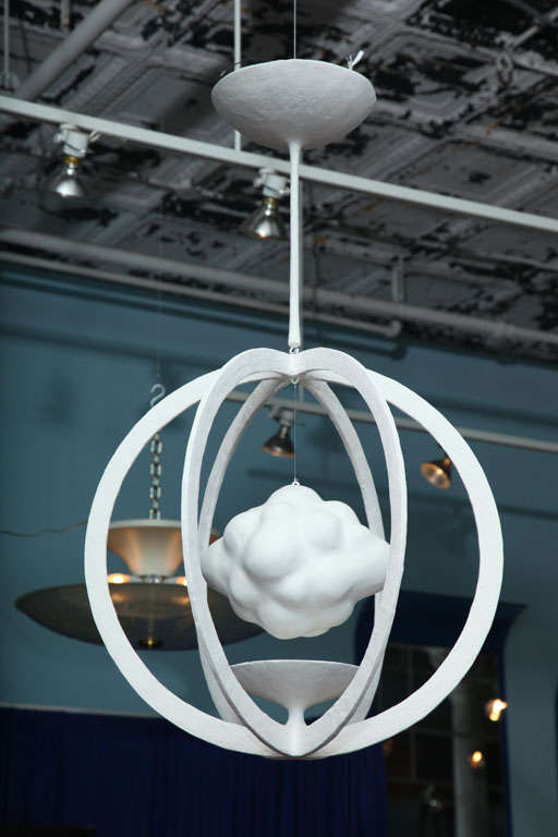 "Magritte" Illuminated Pendant by Alexandre Logé