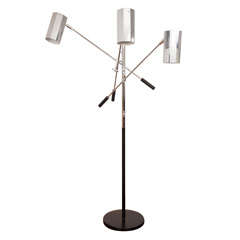 1970s 3-Arm Floor Lamp by George Sonneman