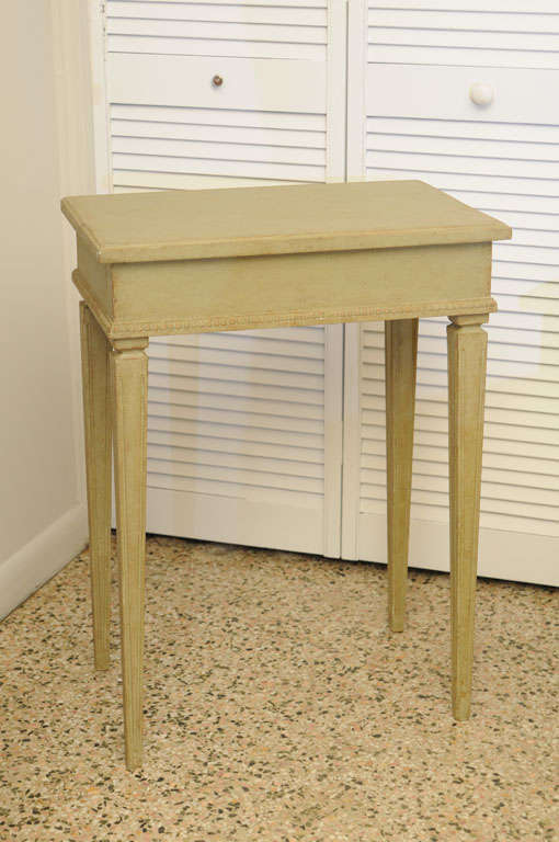 Late 19th Century Pair of Swedish Gustavian Side Tables 1
