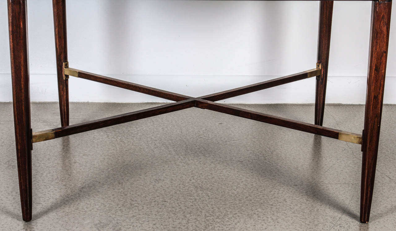 American Rosewood Mid Century Cocktail Table For Sale