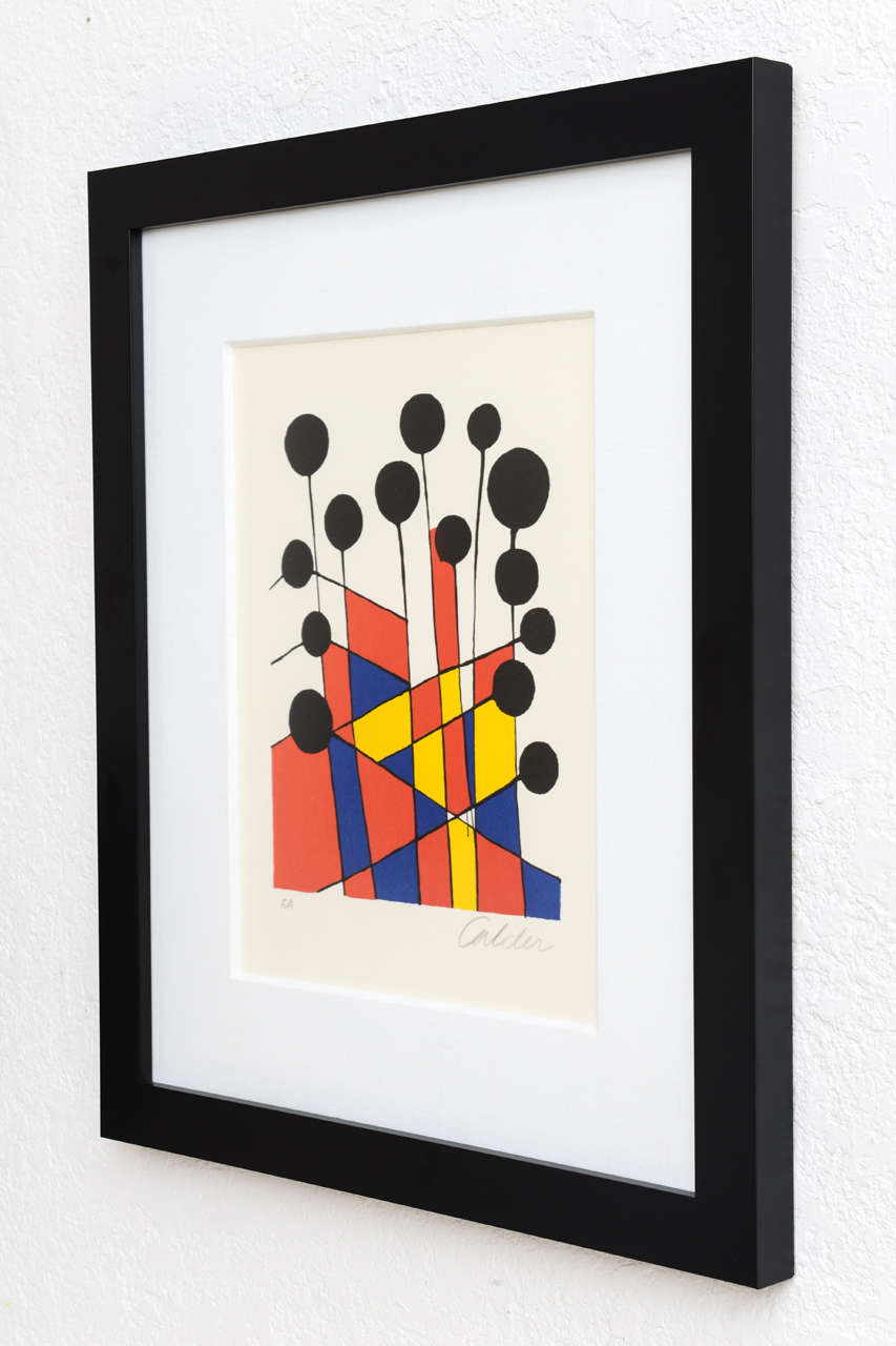 Alexander Calder Lithograph In Excellent Condition In West Palm Beach, FL