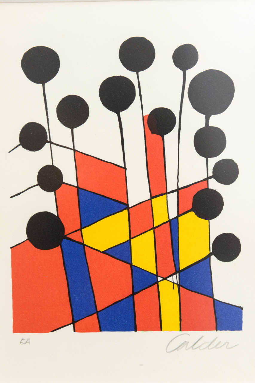 20th Century Alexander Calder Lithograph