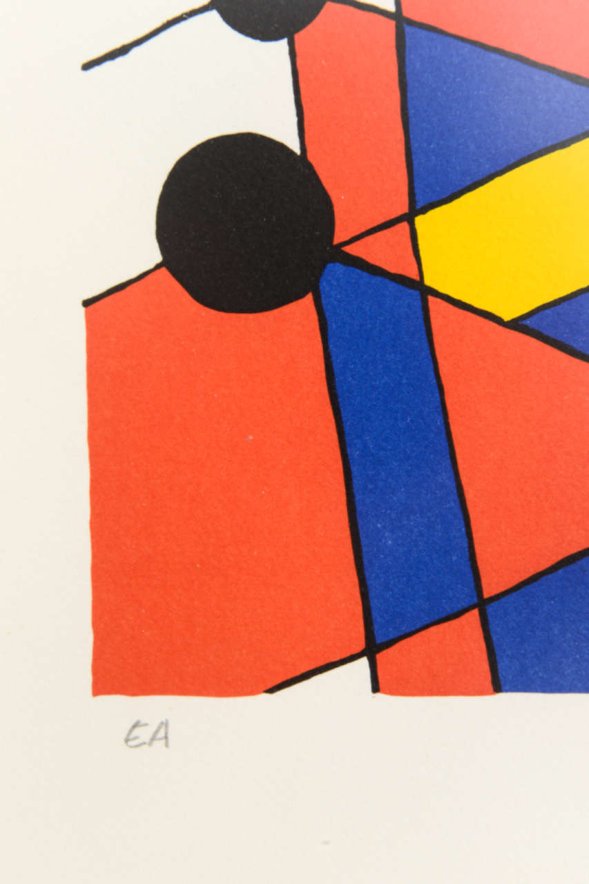 Alexander Calder Lithograph 1