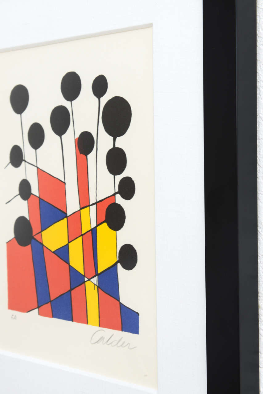 Alexander Calder Lithograph 4