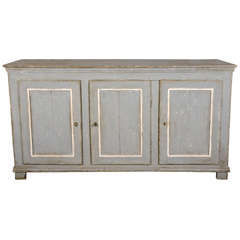 19th century french painted sideboard