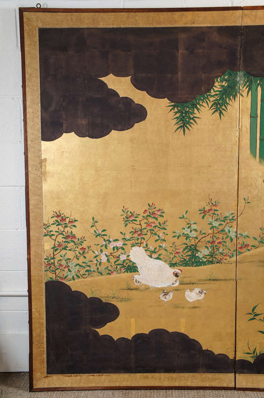 A Beautiful Japanese Wall Screen For Sale at 1stDibs