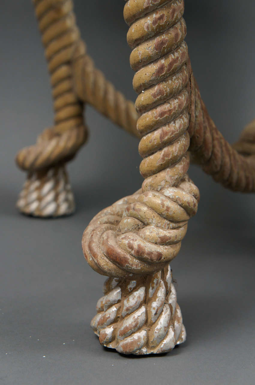 Carved Rope Table 2