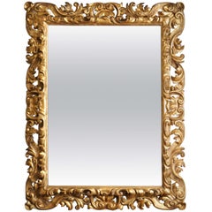 Antique 19th Century Florentine Mirror