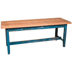 Antique Pine Farmhouse Table