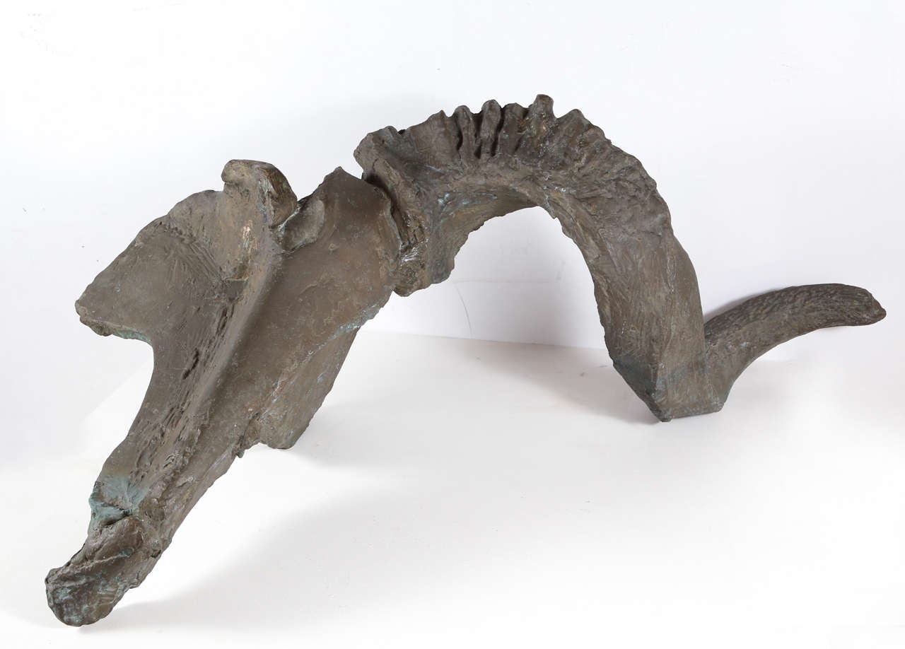 Ram Head with Broken Horn PPD, Jack Zajac 1962