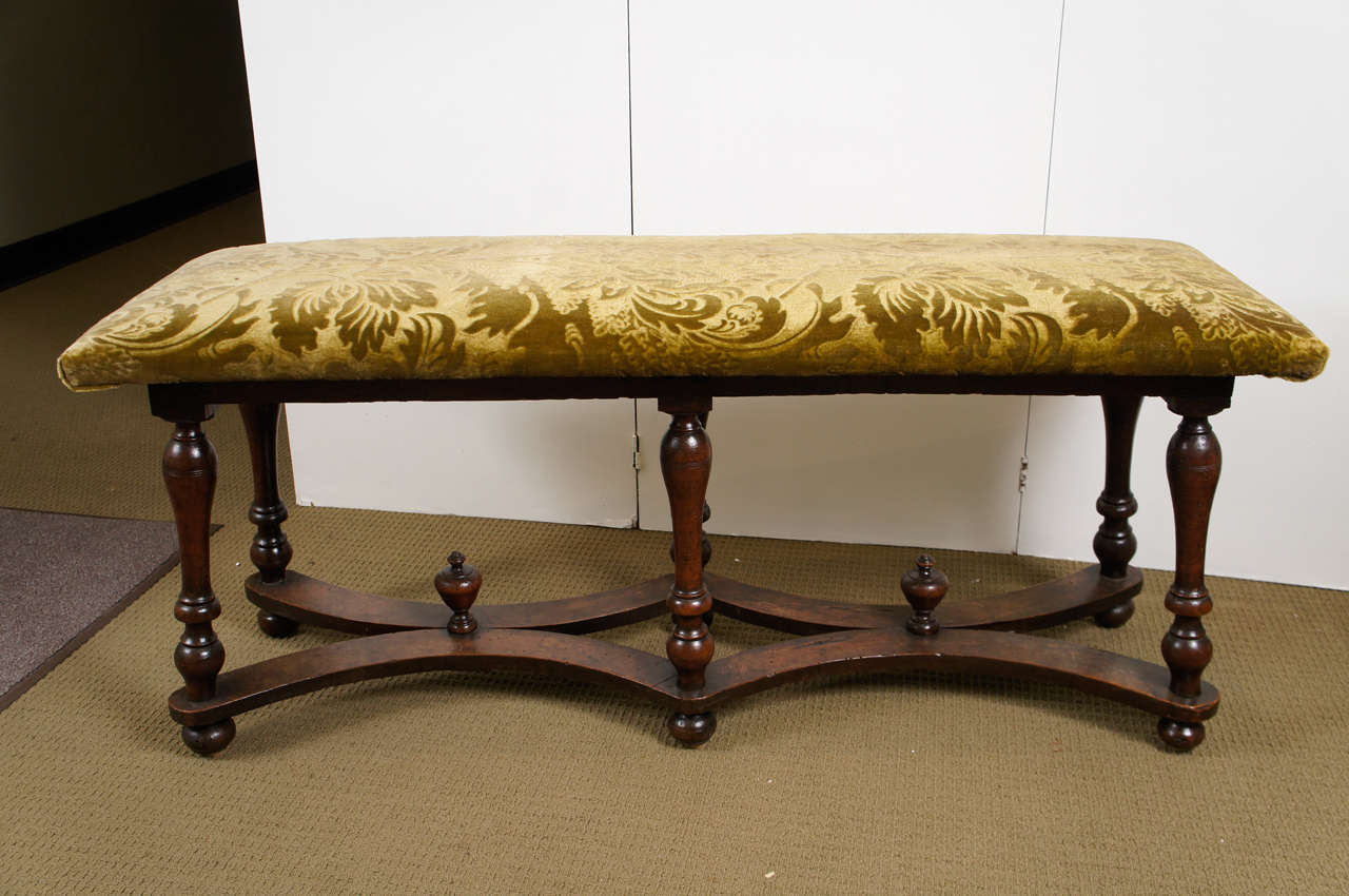 Italian Baroque Style Window Bench