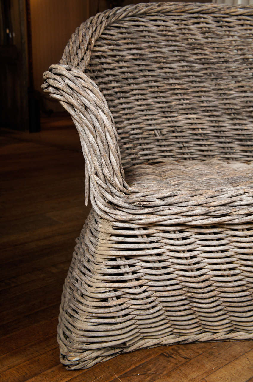 3 Piece 60's Wicker Set 4