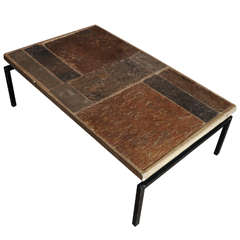 Slate Stone Coffee Table by Paul Kingma