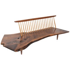 George Nakashima Conoid Bench