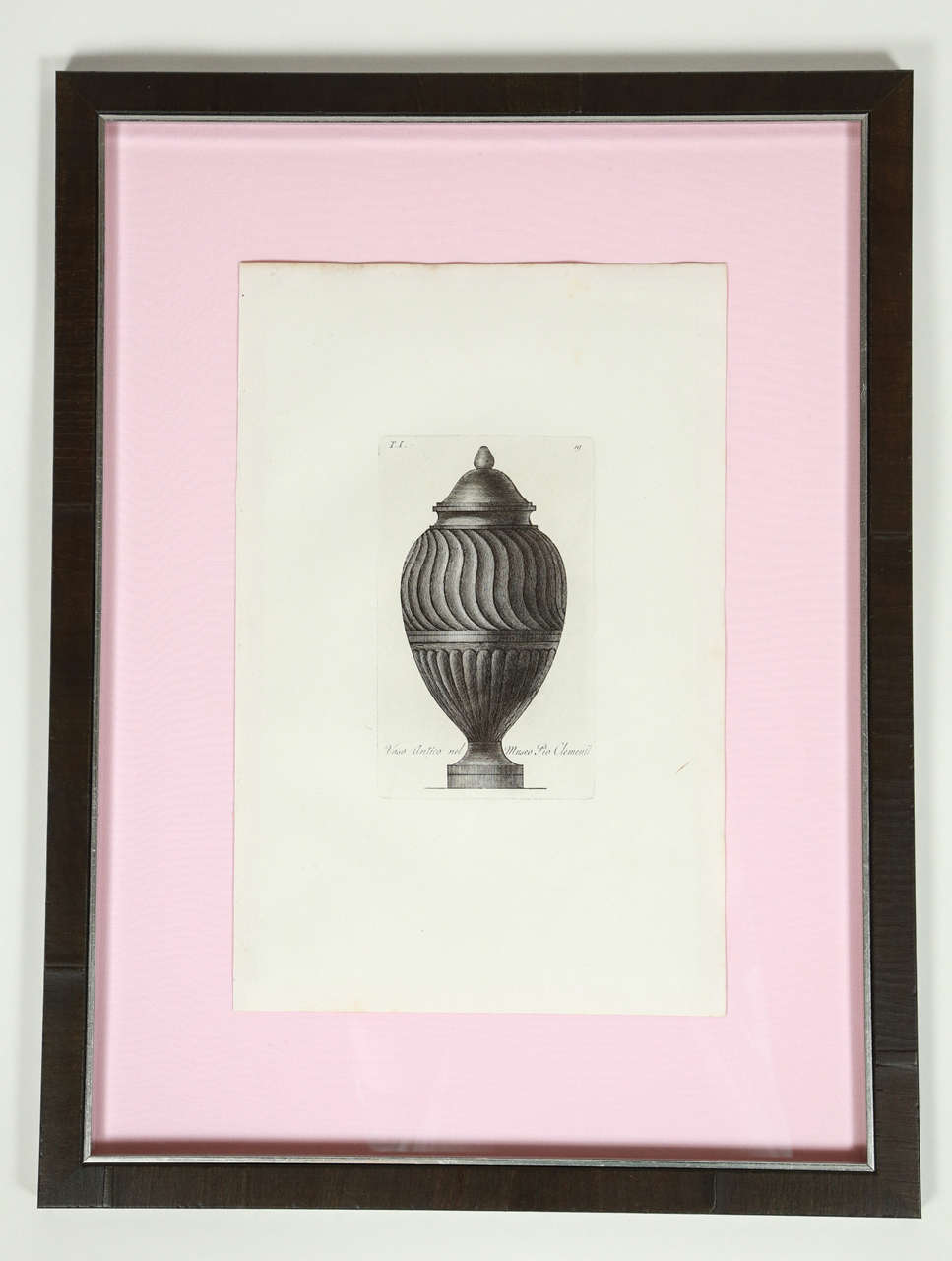 Italian Antique Vase Engravings For Sale