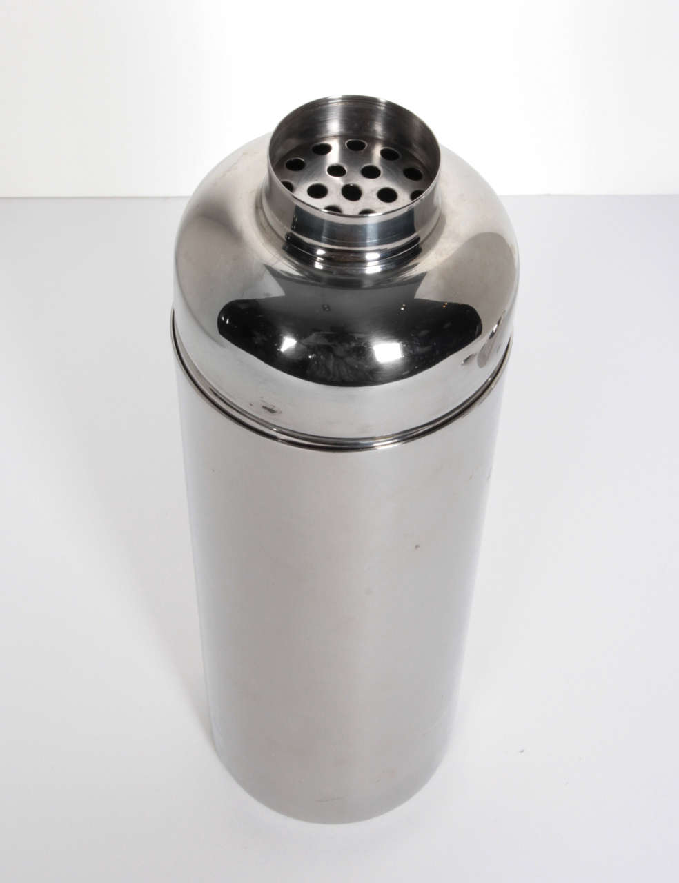 Stainless Steel Bullet Cocktail Shaker In Excellent Condition In New York, NY