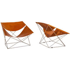 Pierre Paulin "Butterfly" Chairs