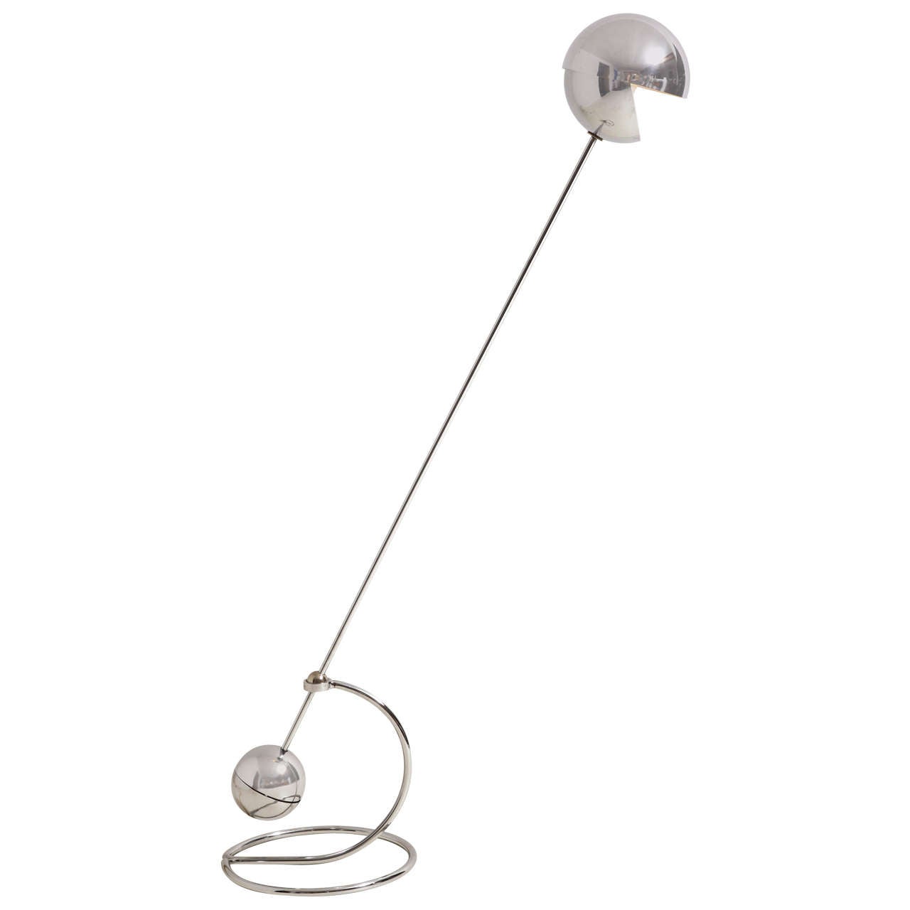Rare Floor Lamp "3s" Adjustable by Paolo Tilche