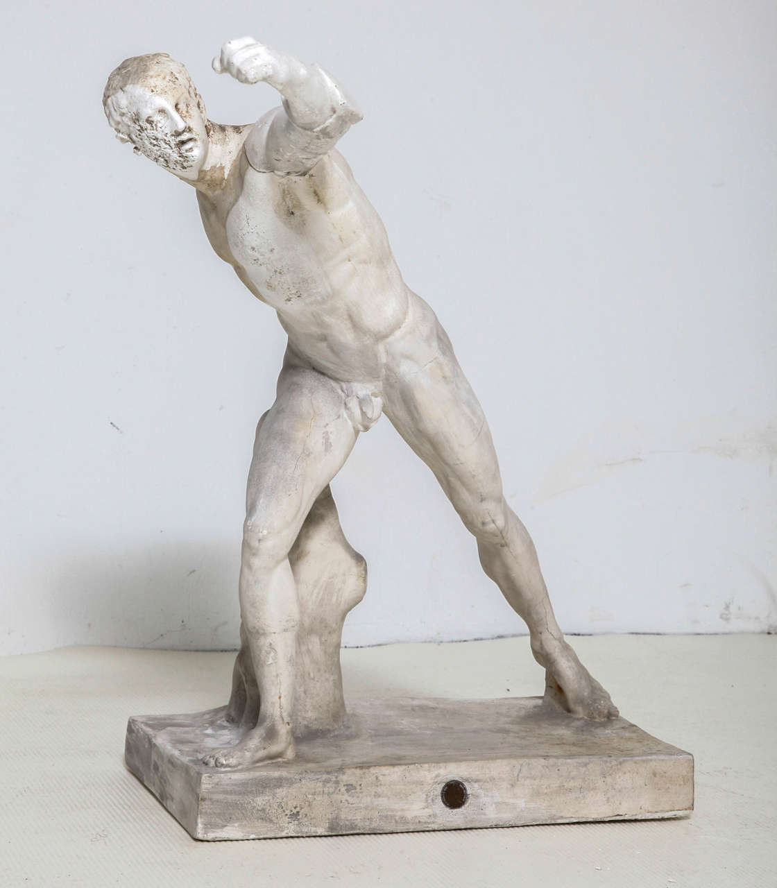 Plaster Academic Sculptures, Belgium 19th Century In Good Condition In Antwerp, BE