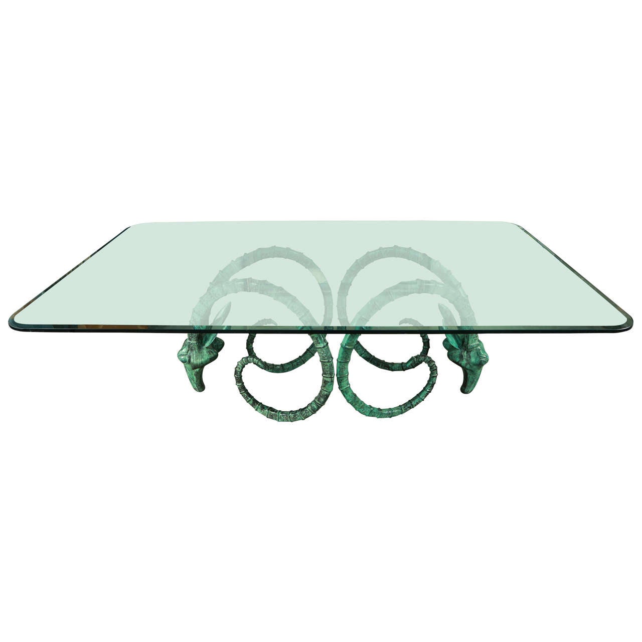 Stunning Ibex Head Dining Table after Chervet