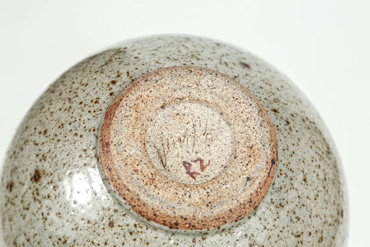 Peter Voulkos Stoneware Bottle Exhibited in California Designed Exhibition, 1955 1