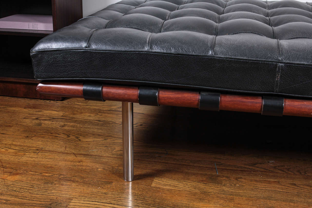 Italian Vintage Barcelona Daybed by Mies van der Rohe, Mfg. Knoll