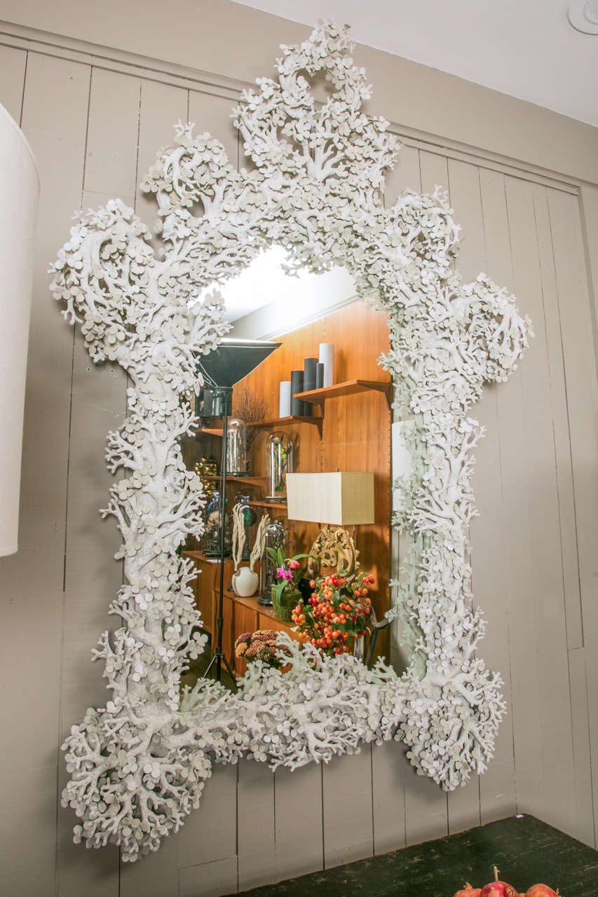 Huge Mirror with Branches and Leaves by Edouard Chevalier 1