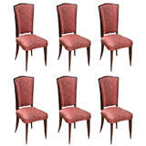Set of 6 Art Deco Dining Chairs