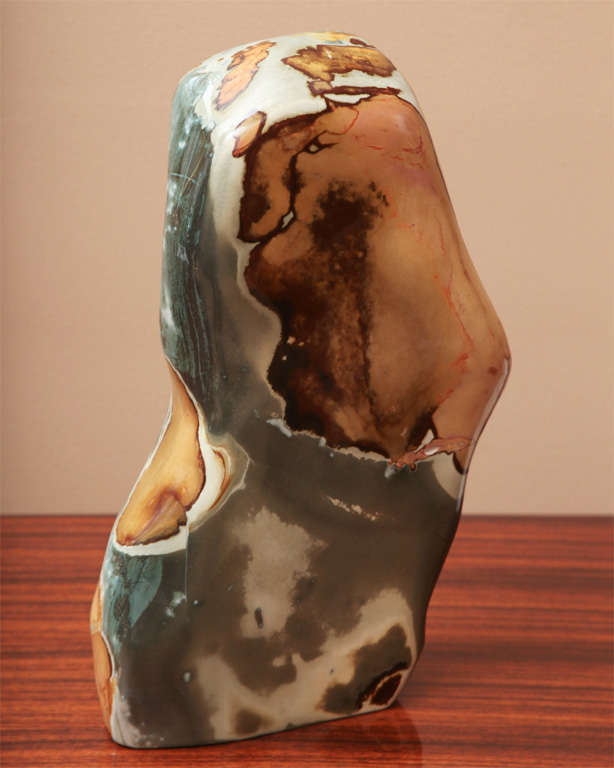 Carved Beautiful Jasper  Stone Ornamental  Sculpture For Sale