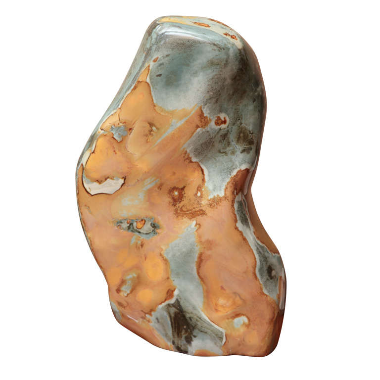 Beautiful Jasper  Stone Ornamental  Sculpture For Sale