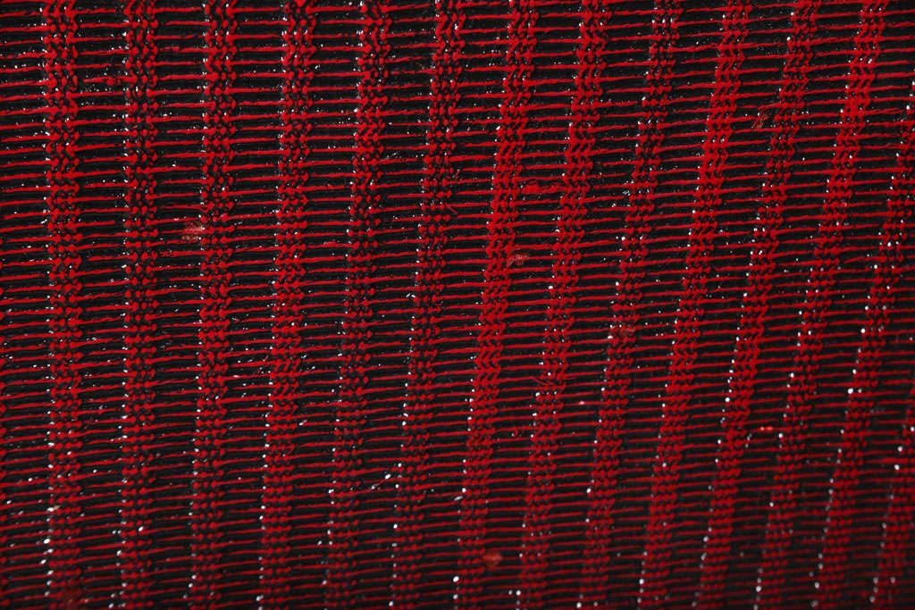 A Karl Springer Style Linen Wrapped Coffee Table 2