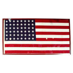 48  Star  Framed  American  Flag