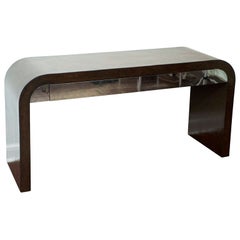 karl Springer Style Console Table
