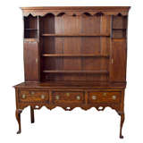 Antique  Welsh  Dresser In  Oak  Wood