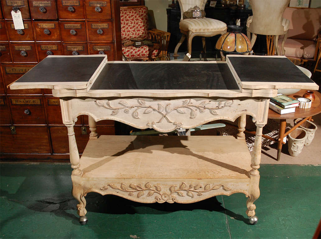French Country Style Table/Bar Cart 4