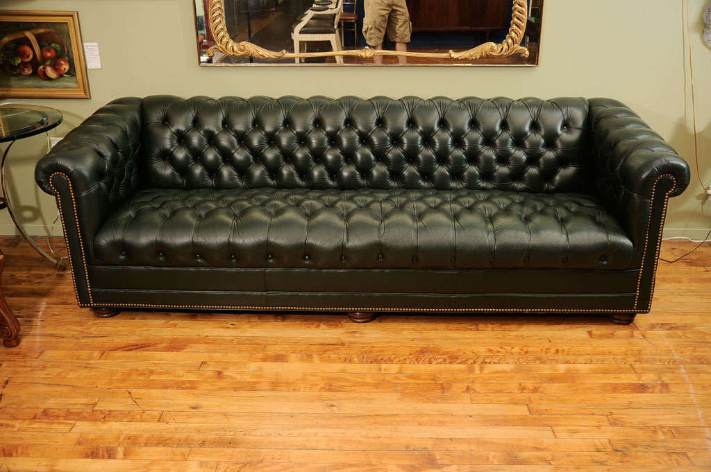 Vintage Chesterfield Sofa by Leathercraft at 1stDibs