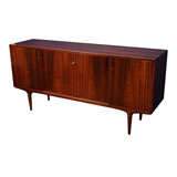 Swedish Rosewood Credenza unsigned but Attributed to Steffle