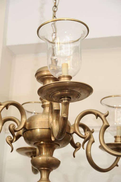 federal style chandelier