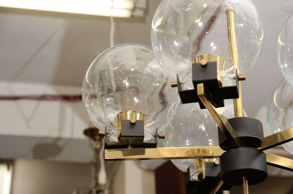 mid century chandelier