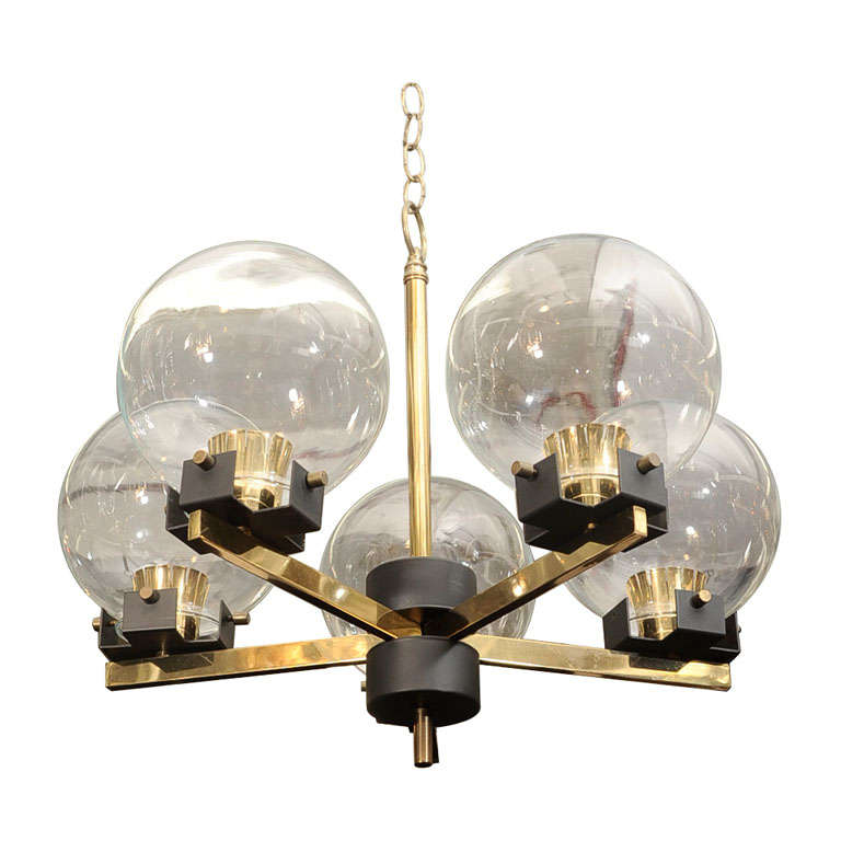 Mid-Century Italian Chandelier