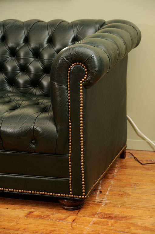 Vintage Chesterfield Sofa by Leathercraft at 1stDibs leathercraft