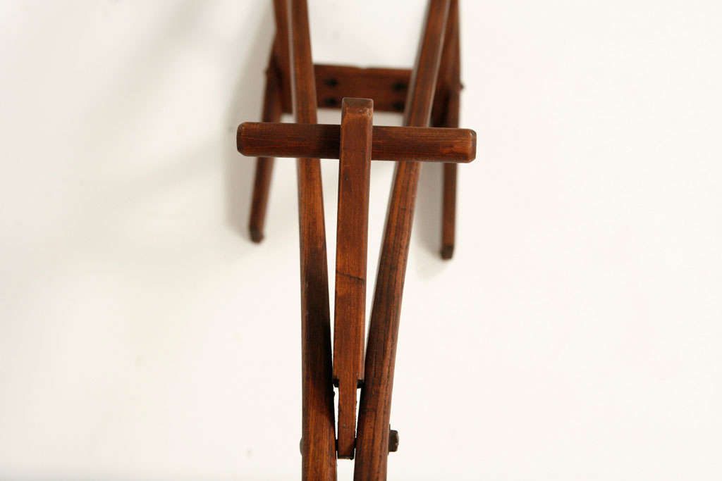 wooden teeter totter