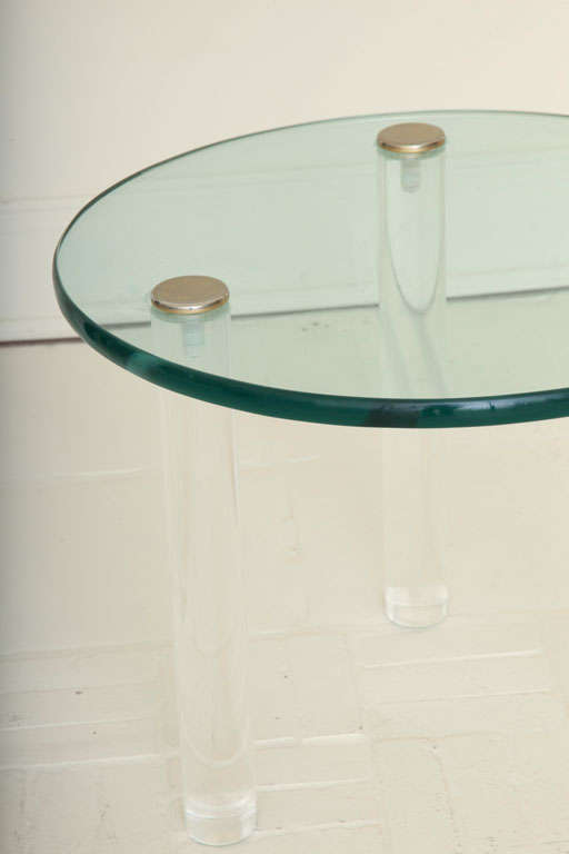 Lucite And Glass  Low Table 3