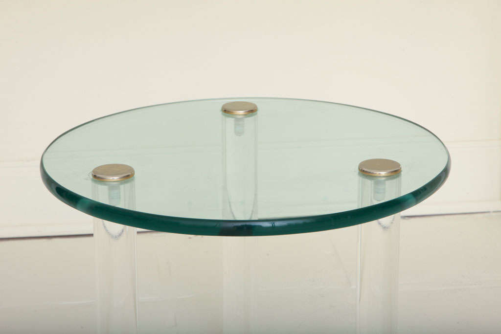 Lucite And Glass  Low Table 4